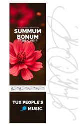 Summum Bonum TTBB choral sheet music cover